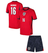 2026 England Mainoo Away Kids Kit