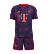 26/27 Bayern Munich Third Kids kit with free name and number
