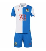  26/27 Blackburn Home Kids Kit with free name and number