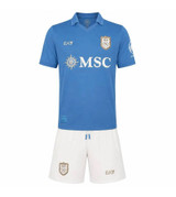 26/27 Napoli Home Kids Kit with free name and number