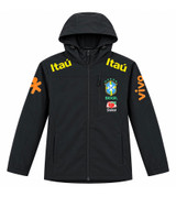  Brazil Black Windbreaker