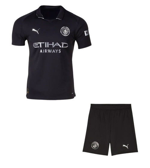 25/26 Man City Away  Kids Kit with free name and number