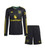 25/26  United Long Sleeve Third Kids Kit with free name and number