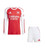 25/26 Arsenal Long Sleeve Home Kids Kit with free name and number 25/26 Arsenal Long Sleeve Home Kids Kit with free name and number