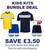 Kids Brazil Home & Away Football Kit Bundle 2026 – Fan Version + Free Name & Number
