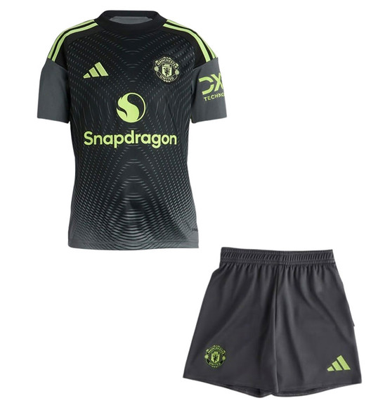 25/26   Man United  GK Kids Kit with free name and number