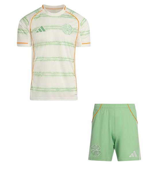 25/26 Celtic Third Kids Kit with free name and number