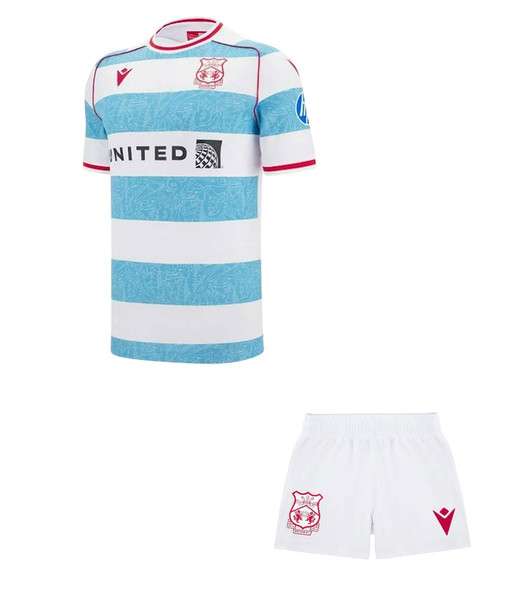 25/26  Wrexham Third Kids Kit with free name and number