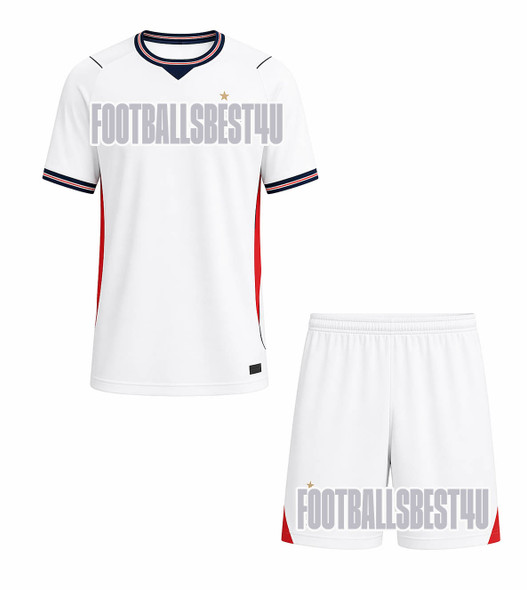 England Home Football Kit 2026 – Fan Version + Free Name & Number