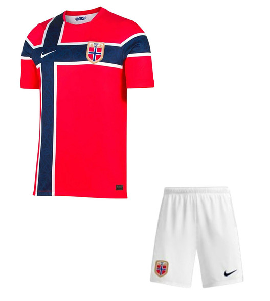 2026 Norway Home  Football Shirt Kids Kit