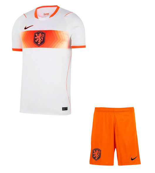 2026 Netherlands Away  Football Shirt Kids Kit