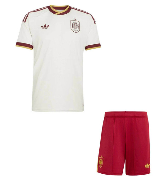 2026 Spain Away Kids Kit with free name and number