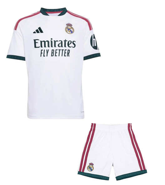  26/27 Real Madrid Home Kids kit with free name and number