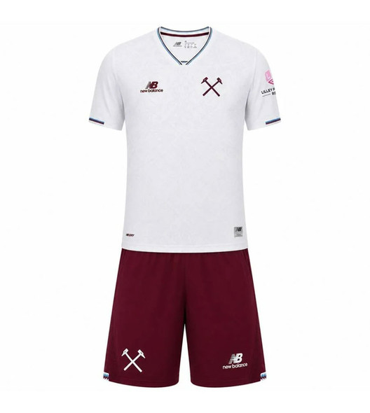 26/27 West Ham Away Kids Kit with free name and number