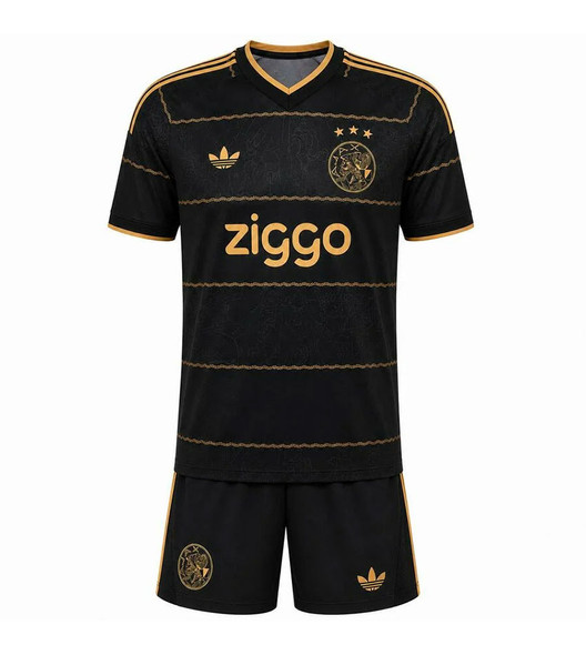26/27 Ajax Away Kids Kit with free name and number