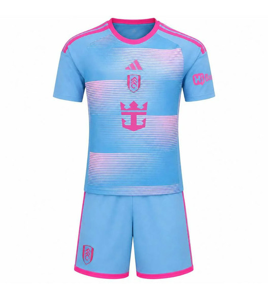  26/27 Fulham Third Kids Kit with free name and number