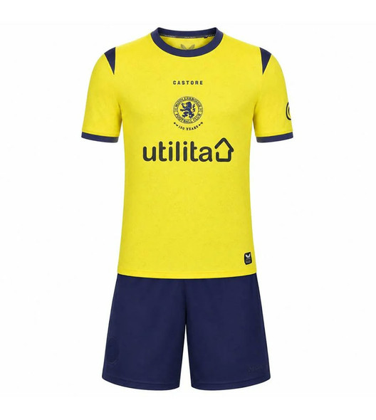  26/27 Middlesbrough Third Kids Kit with free name and number