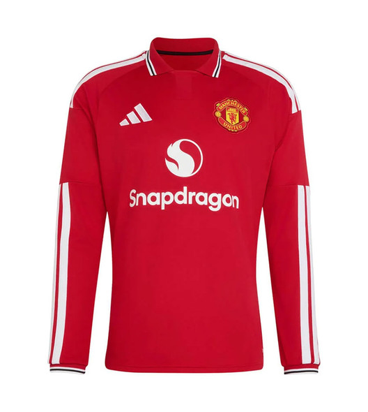 26/27 Man United Home Long Sleeve Shirt