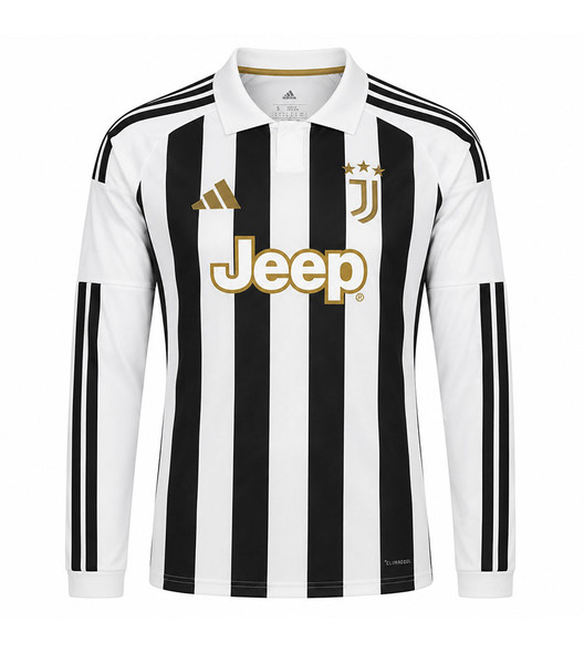  26/27 Juventus Home Long Sleeve Shirt