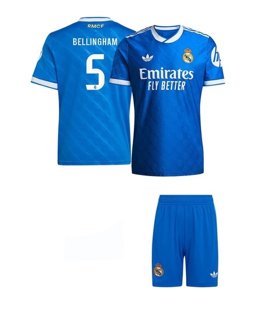 25/26  Bellingham  Madrid  Third Kids Kit