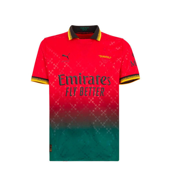  2025 AC Milan x Scarlet Shirt