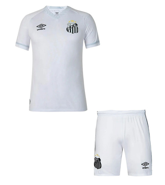 25/26 Santos Home Shirt Kids Kit with free name and number