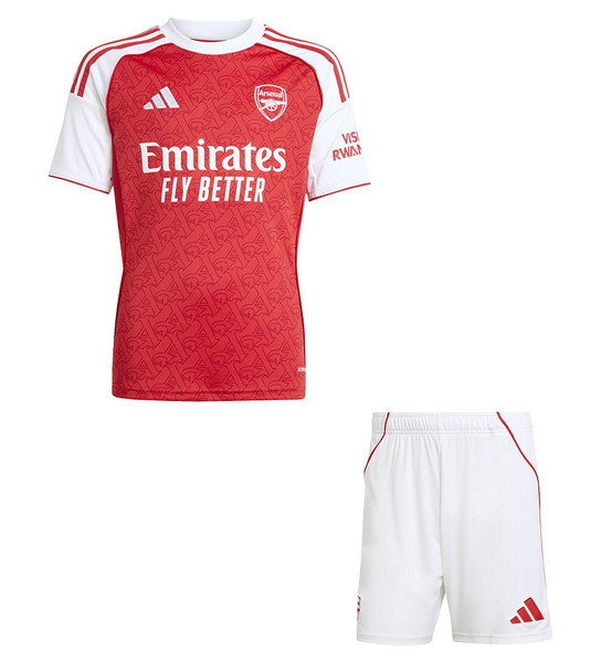 25/26  Arsenal Home Kids Kit with free name and number