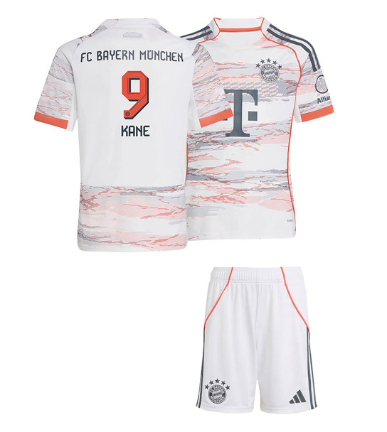 25/26 Kane Bayern Away Kids Kit