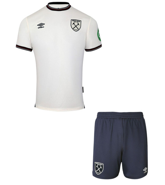  25/26 West Ham Away Kids Kit with free name and number