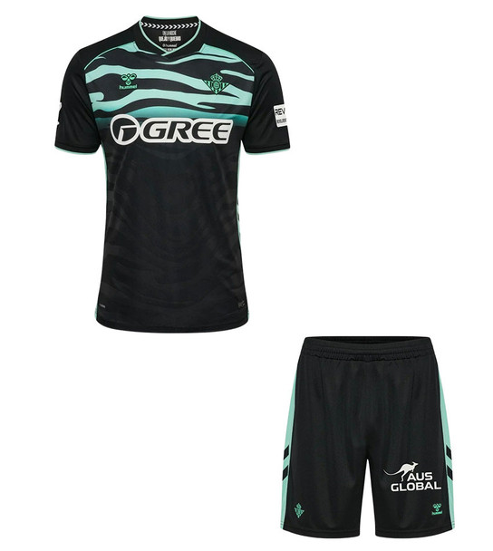 25/26 Real Betis Third Kids Kit with free name and number