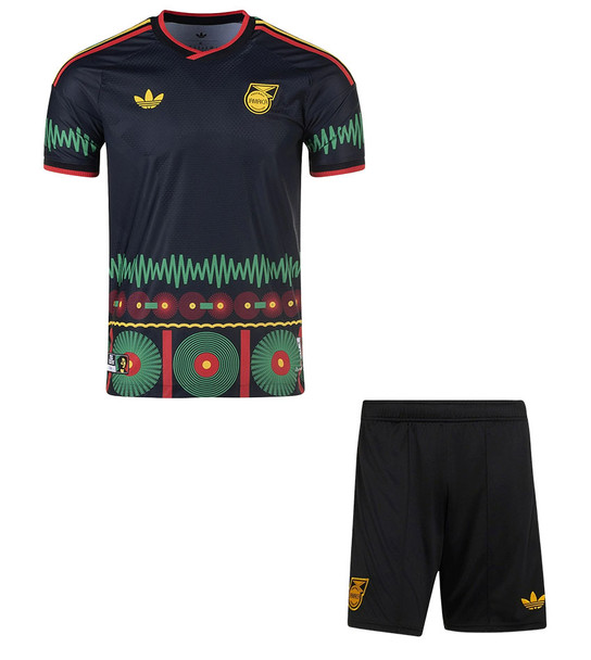 2026 Jamaica Away Football Shirt Kids Kit