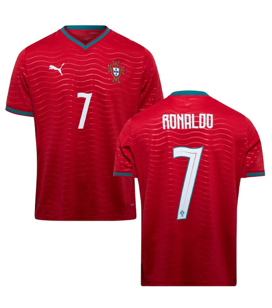 2026 Portugal Home Shirt with Ronaldo 7