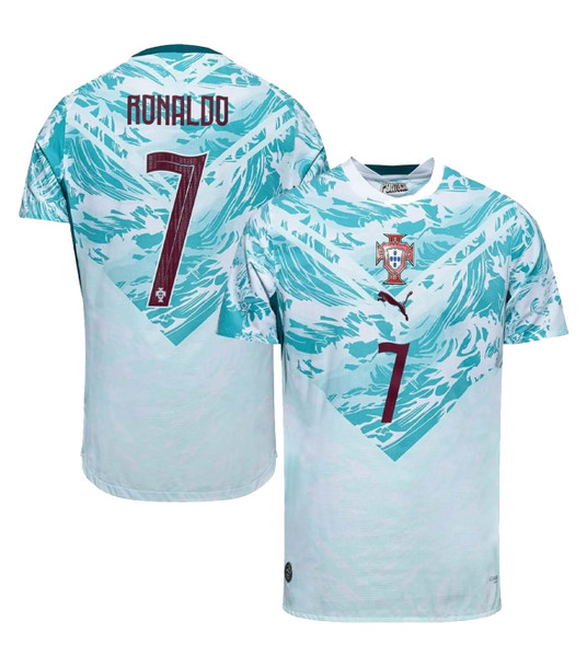 2026 Portugal Away Shirt Ronaldo 7 print