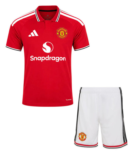 26/27 Man United Home Kids Kit with free name and number