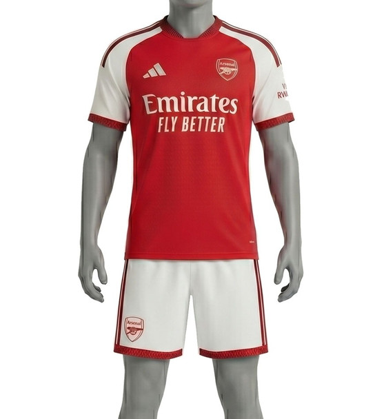 26.27 Arsenal Home Kids kit with free name and number