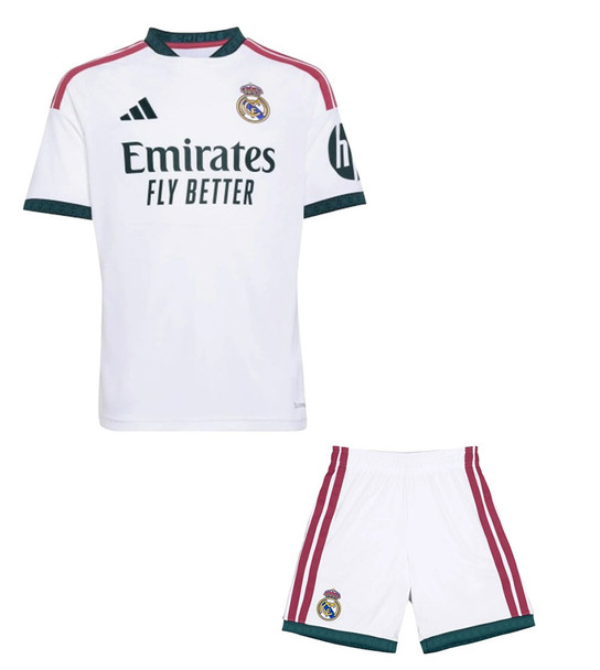  26/27 Real Madrid Home Kids kit with free name and number