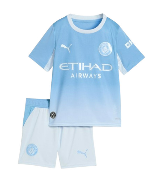 26/27 Man City Home Kids Kit with free name and number