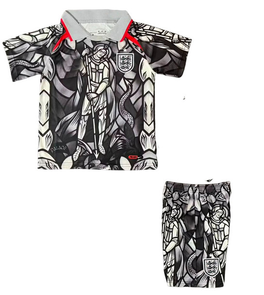  England x Palace Kids Football Kit 2026 – Fan Version