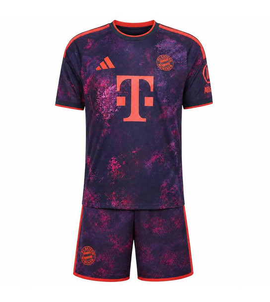 26/27 Bayern Munich Third Kids kit with free name and number