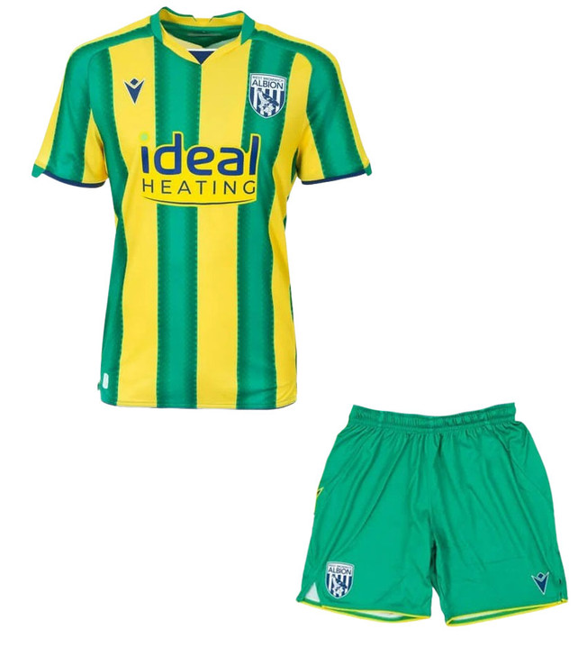 25/26  West Bromwich Away Kids Kit with free name and number