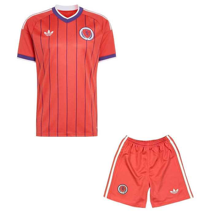 2026 Scotland Away Football Shirt Kids Kit