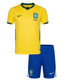 2026 Brazil Home Football Shirt Kids Kit
