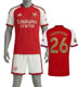 26.27 Arsenal Home Kids Kit with Champions 26 printing