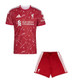26.27 Liverpool Home Kids kit with free name and number