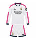  26/27 Real Madrid Home Long Sleeve Kids kit