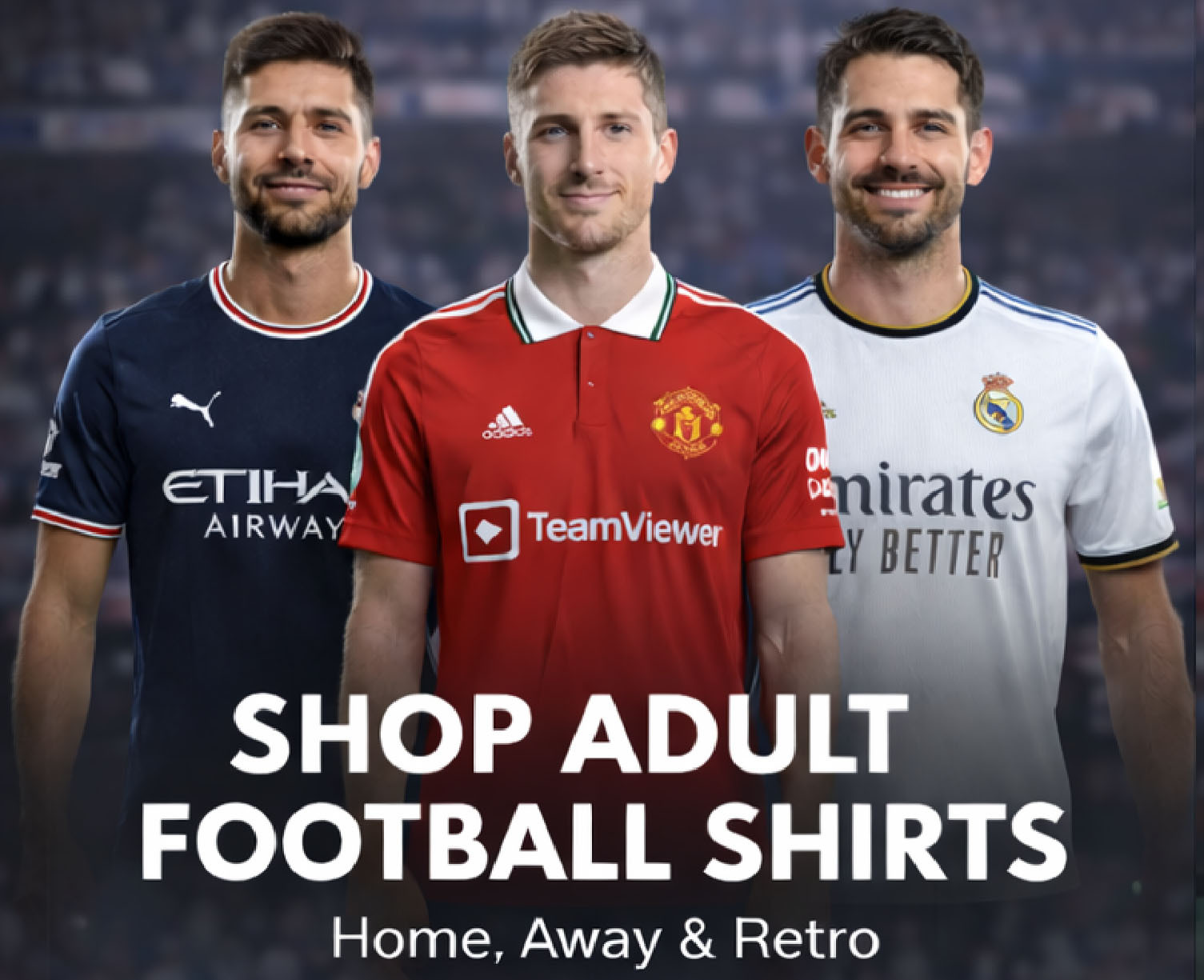 Shop Adult Football Shirts
