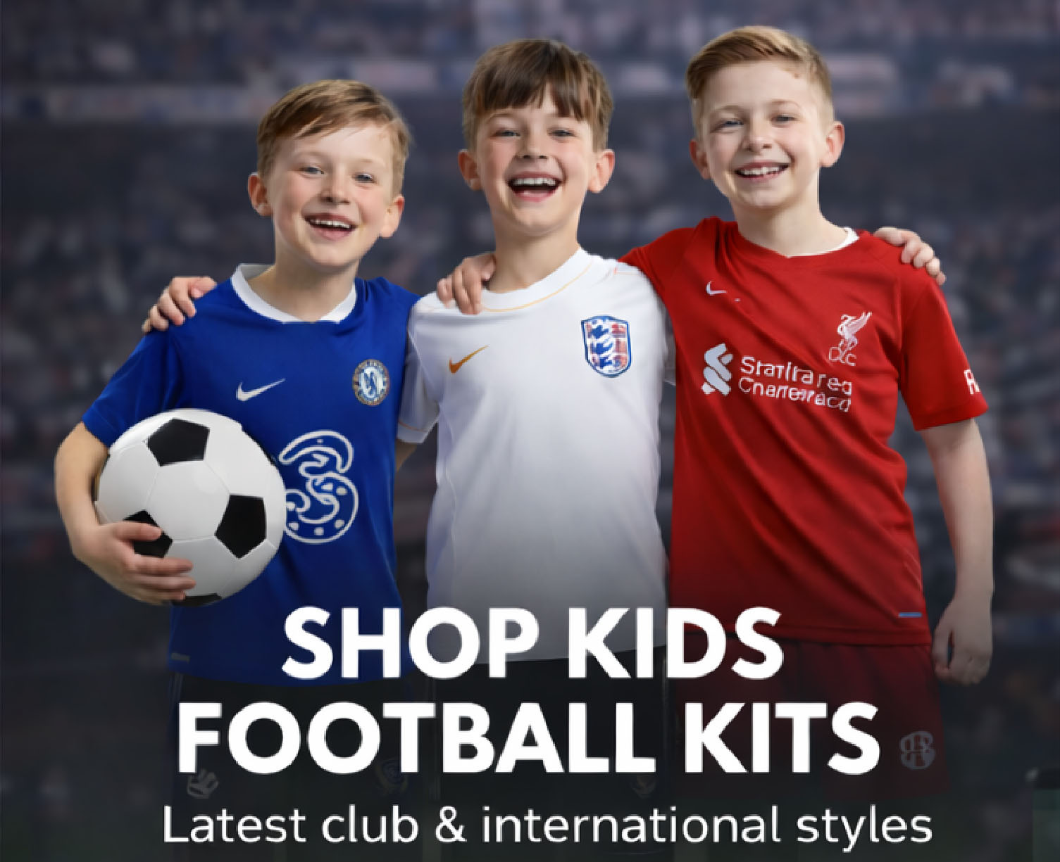 Shop Kids Football Kits