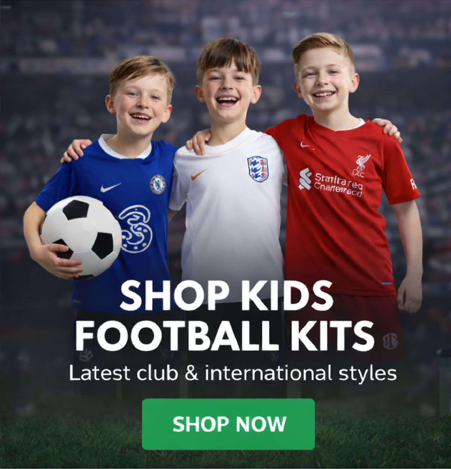 Shop Kids Football Kits