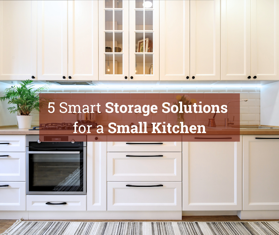 5 Smart Storage Solutions for a Small Kitchen - Cabinet Now