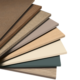 Modern TFL Slab Cabinet Door